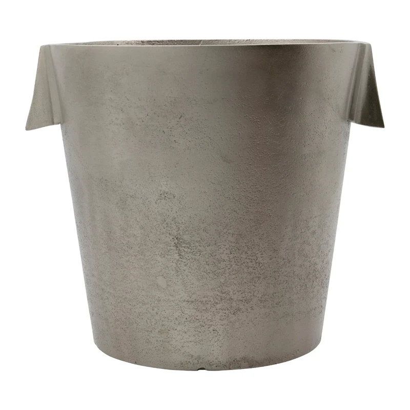 Weinkühler Buck Gebürstetes Silber